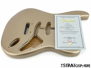 Fender USA Custom Shop American Custom Stratocaster BODY Strat Shoreline Gold