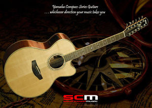 YAMAHA 12 STRING ACOUSTIC ELECTRIC GUITAR COMPASS CPX700II-12 YAMAHA BEST PRICE!