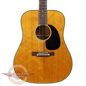 1975 Gibson J-50 Deluxe Acoustic Electric Guitar Natural w/ Hard Shell Case