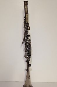 Silver King Open-Hole Clarinet Vintage Antique H.N. White Co. USA