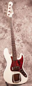 1963 Fender Jazz Bass, Olympic White!