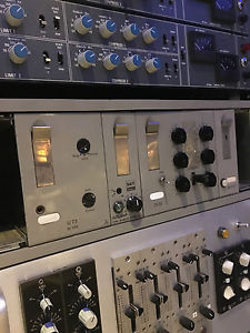 Vintage TELEFUNKEN ChannelStrip Tube limiter compressor eq equalizers preamps