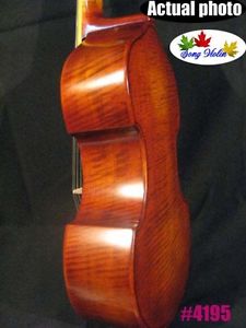 Baroque Style SONG concert 7 strings 15 1/2" viola da gamba,big sound #4195