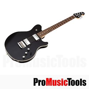 Music Man USA Reflex Game Changer HH STD Piezo Guitar - Black RW MH *LIKE NEW*
