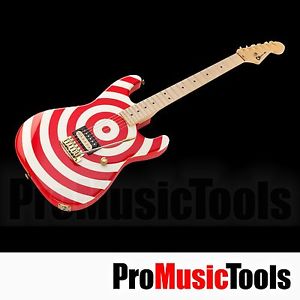 Charvel USA Custom Shop San Dimas Bullseye Strat * LIKE NEW * retro cs strathead