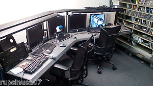 Recording Studio Equipment w CDs Podcast Server FM Trans-meter Mixer Board