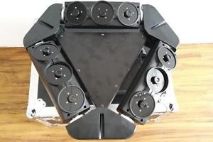 9 eyes Moving Head Spider Light RGB Color Triangle Spider Moving Head Light Lase
