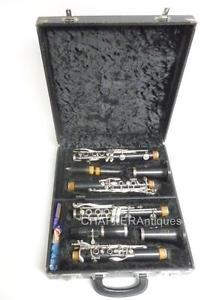 Boosey & Hawkes Imperial 926 (not Matched) Pair Clarinets & Reginald Kell MP