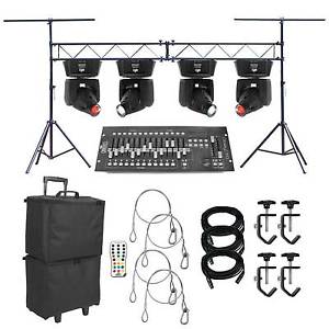 Chauvet Dj Intimidator Spot 100 IRC (4) and Truss System Package