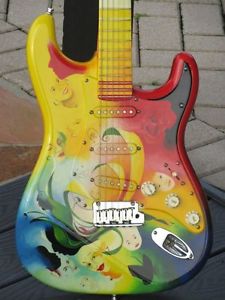 2003 FENDER STRATOCASTER BY PAMELINA H. she's Fender's best kept secret !