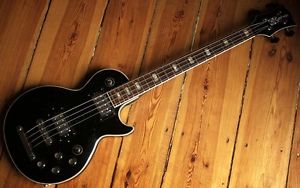 EXTREMELY RARE 1970s GODWIN ITALIA LES PAUL ELECTRIC BASS MADE FOR USA EXPORT