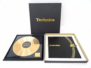 Technics SL-1200 MK6K1 Limited Edition 35th Anniversary Gold Vinyl Box Set GLD