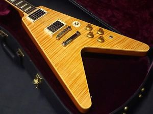 Gibson Custom Shop Bench mark Collection 2013 Flying V Figured Free shipping