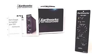 Earthworks 521 ZDT 500 Series microphone preamp with Zero Distortion Technology