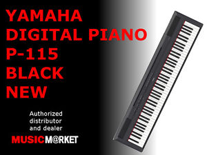 YAMAHA DIGITAl PIANO P-115 Black NEW