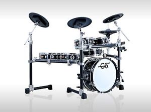 Goedrum Ke6 Electric Drum Set / Electronic Drum Kit / Digital Drums in Black