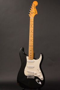 Fender USA / 1980 Stratocaster Black/Maple w/ Hard case Right hand  #U703