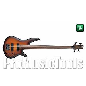 Ibanez SRF700 BBF - Brown Burst Flat - Fretless - piezo * NEW * bass sr700