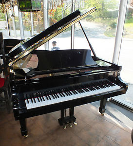 SCHUMANN G84 Satin Ebony GRAND PIANO Free Delivery within 75 miles & 4 Steps