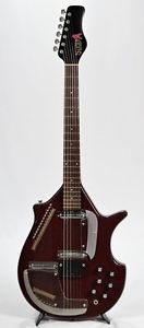 Jerry Jones Electric Sitar Electric Guitar w/HardCase From Japan Used #G362