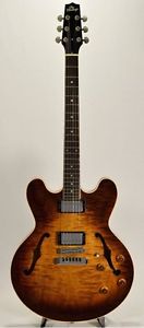 Heritage H-535 ASB/Almond Sunburst w/soft case Free shipping  From JAPAN