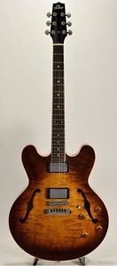 Heritage H-535 ASB/Almond Sunburst w/soft case Free shipping  From JAPAN