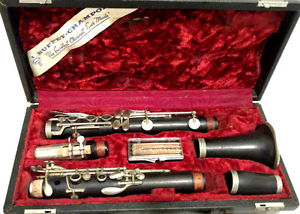 1961 GOLDEN ERA PROFESSIONAL VINTAGE BUFFET R13 Bb CLARINET "WATCH VIDEO!!!!"