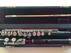 flauto traverso grenadilla  Auguste Richard Hammig