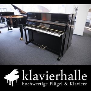 Klangschönes Grotrian-Steinweg Klavier, Modell 120, schwarz poliert, Bj.1980