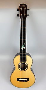 MAESTRO Concert Ukulele Longneck, UC-IR S LN, Fichte/Palisander, Soundport