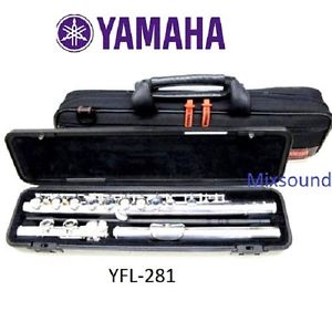 YAMAHA YFL281 FLAUTO TRAVERSO IN DO CHIAVI APERTE IN LINEA MI SNODATO YFL 281