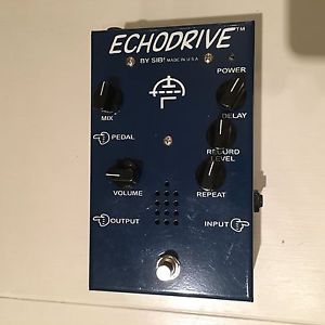ORIGINAL & RARE BLUE Echodrive Tube Analog Delay Pedal: IMMACULATE