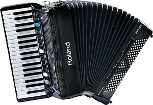 ROLAND FR-3X BK V-Accordion Schwarz 120 BASS FR3X mit Oberkrainer Sounds