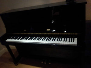 Steinmayer S118 Upright Piano in Black