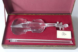 VIOLON EN CRISTAL ROYALES DE CHAMPAGNE