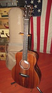 2016 Taylor GS Mini-e Acoustic-Electric Small Bodied Travel Guitar Koa Cool!