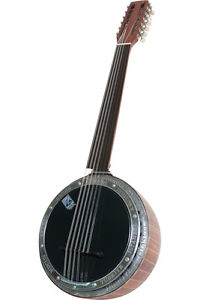 CUMBUS DELUXE W/ GIG BAG WOOD STAVE BODY 12-STRING 34"