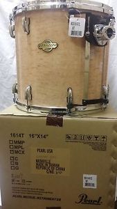 NEW Pearl MCX Natural Birdseye Maple 16x14 Tom Drum w/Optimount - SAME DAY Ship!