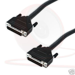 25 Pin D Sub to 25 Pin D Sub Cable. Serial Db 25 MOGAMI Multicore Loom Lead.