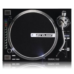 Reloop RP-8000 Advanced Hybrid Torque Turntable with Upper-Torque Direct Drive,