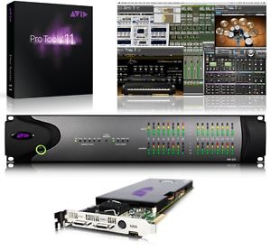 Avid ProTools HDX mit 16x16 Analog IO System PT11HD Software NEU Ausverkauf NEW!