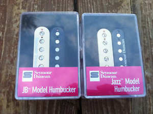 NEW Seymour Duncan JB Jazz Hot Rodded PICKUP SET  Zebra 11102-13-Z_11102-01-Z
