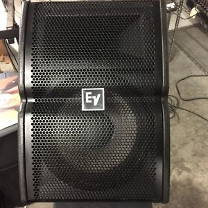 Electro Voice EV TX1122fm 12"  floor Monitor Black
