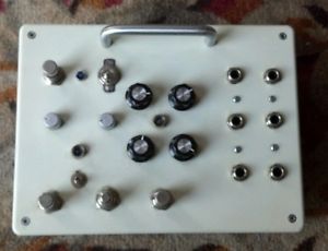 Custom Circuit Bent Dual Oscillator Guitar Synth Delay Pedal
