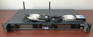 Sennheiser Wireless Microphones - 2x SK250 Transmitters & EM3032 Dual Receiver