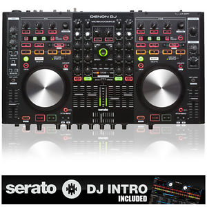DENON MC6000 MK2 MKII 4 CHANNEL MIDI USB MP3 DIGITAL CONTROLLER SERATO SOFTWARE