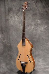 K.YAIRI / YB-13 Beige Electric bass w/ Hard case Right hand From JAPAN #U672