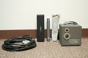 Vintage 1950's Capps CM2250C OmniTube Condenser Mic w/ CM3003 Power Supply