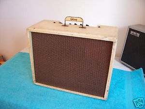 Vintage 1961 GIBSON GA 8 T amplifier tube amp Blonde Tolex Jensen Alnico speaker