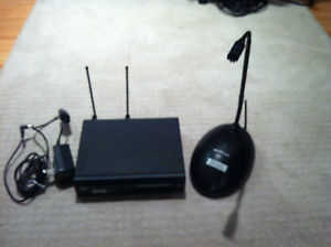 EV Gooseneck Microphone complete with EV RE2 Wireless Transmitter and Receiver